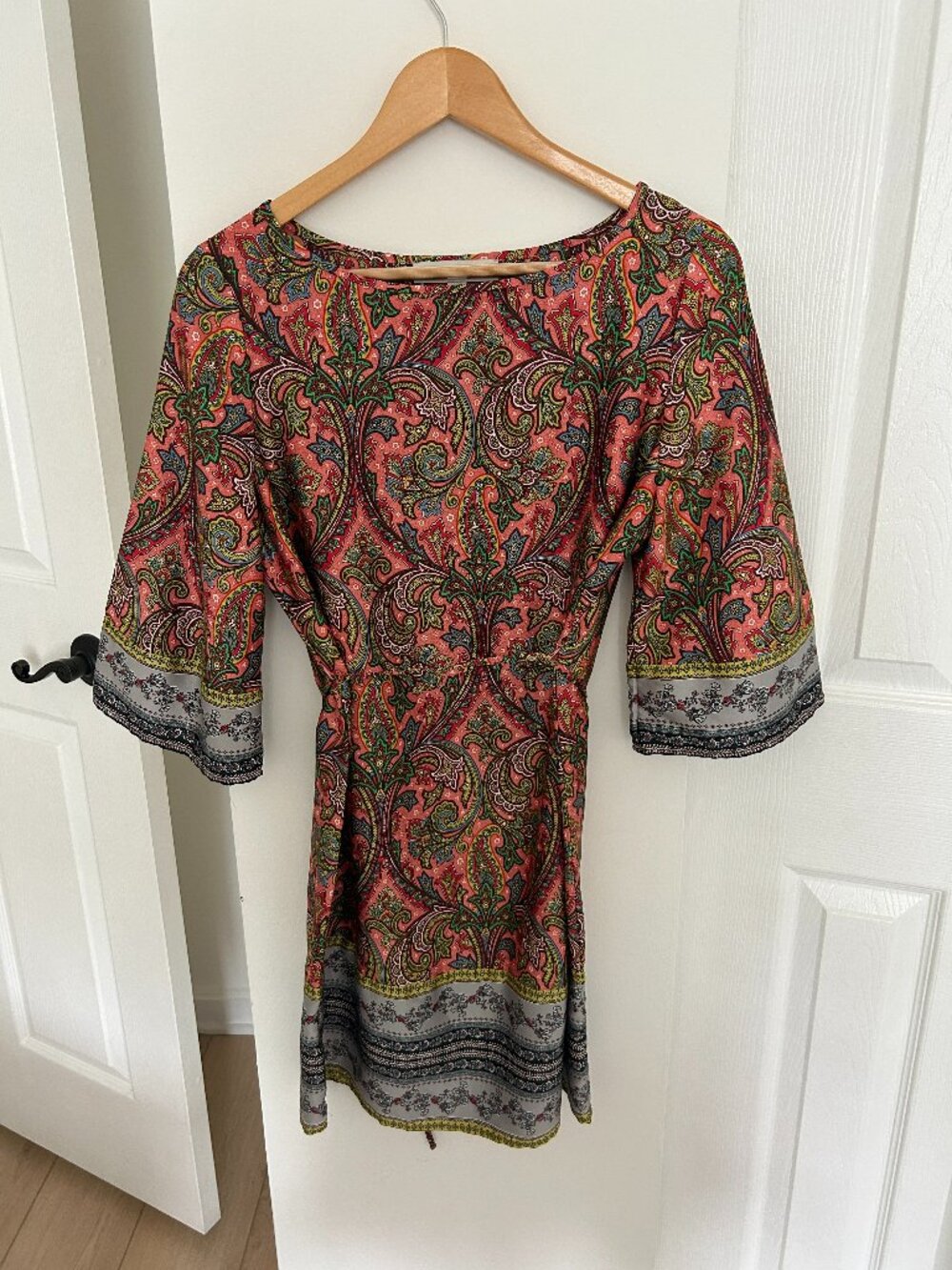 Loft Paisley Print Dress
